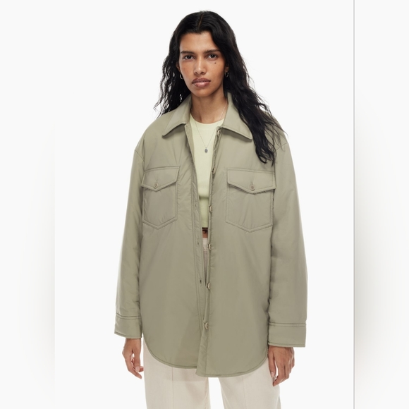 Wilfred Jackets & Blazers - Wilfred Free The Ganna™ Insulated Jacket — XS - Dry Basil Green